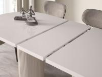 Bohem Sütun Ayaklı Açılır Masa Highgloss MDF