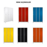 Eko Çelik Soyunma Dolabı - 3 Kapılı