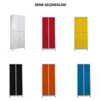 Eko Çelik Soyunma Dolabı - 4 Kapılı