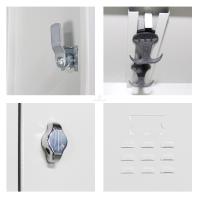 Standart Çelik Soyunma Dolabı - 6 Kapılı